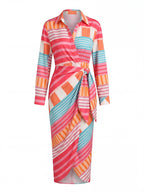 Marlow | Women's Elegant Floral Wrap Dress