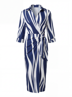 Marlow | Women's Elegant Floral Wrap Dress