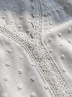 Lennox | Women's Lace-Trim V-Neck Top