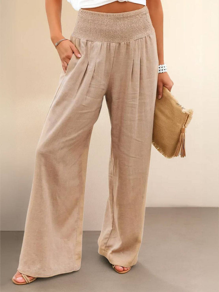 Dune | Women High Waist Wide Leg Pants