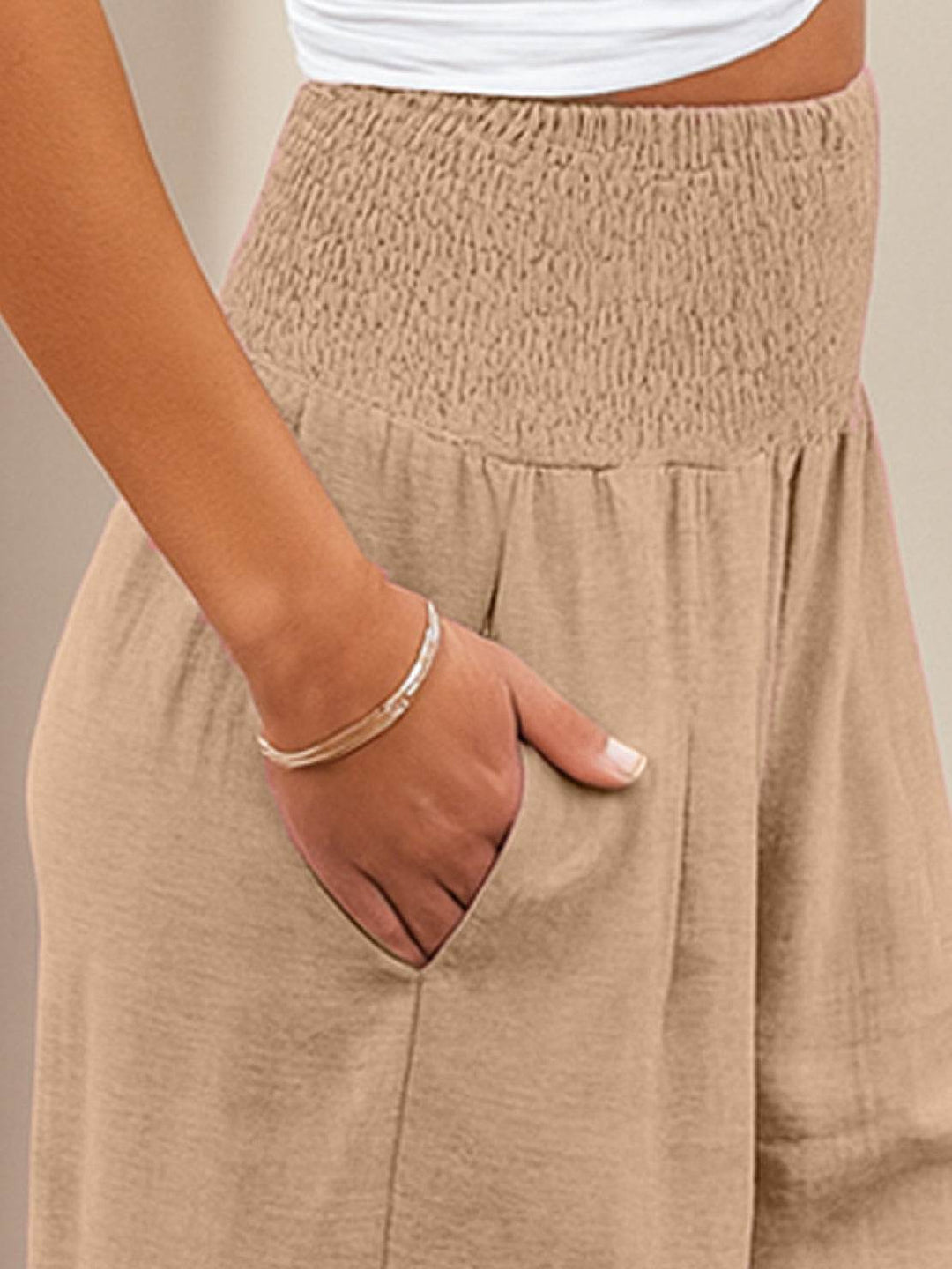 Dune | Women High Waist Wide Leg Pants