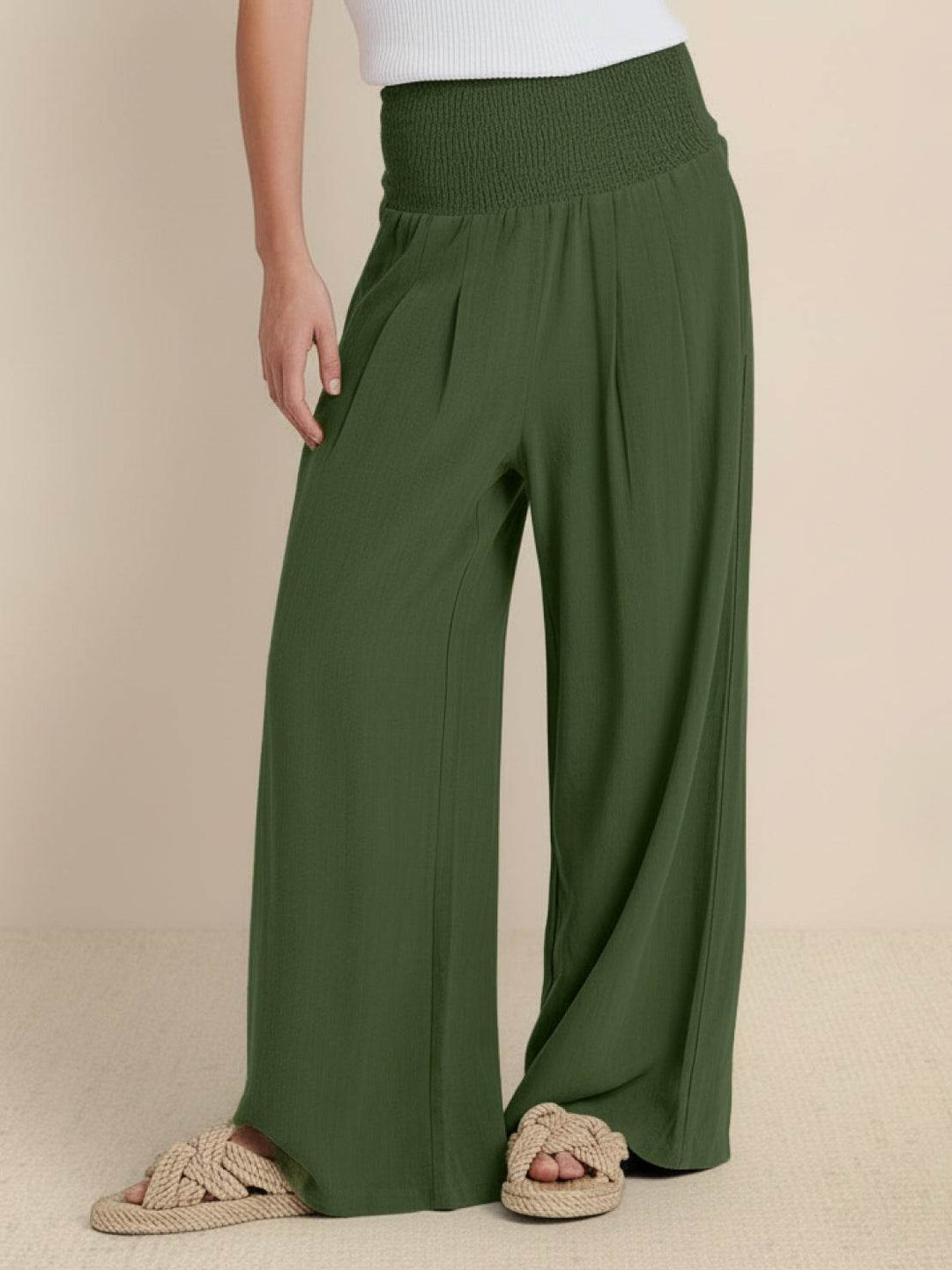 Dune | Women High Waist Wide Leg Pants