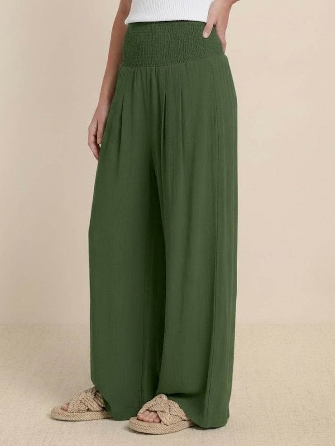Dune | Women High Waist Wide Leg Pants