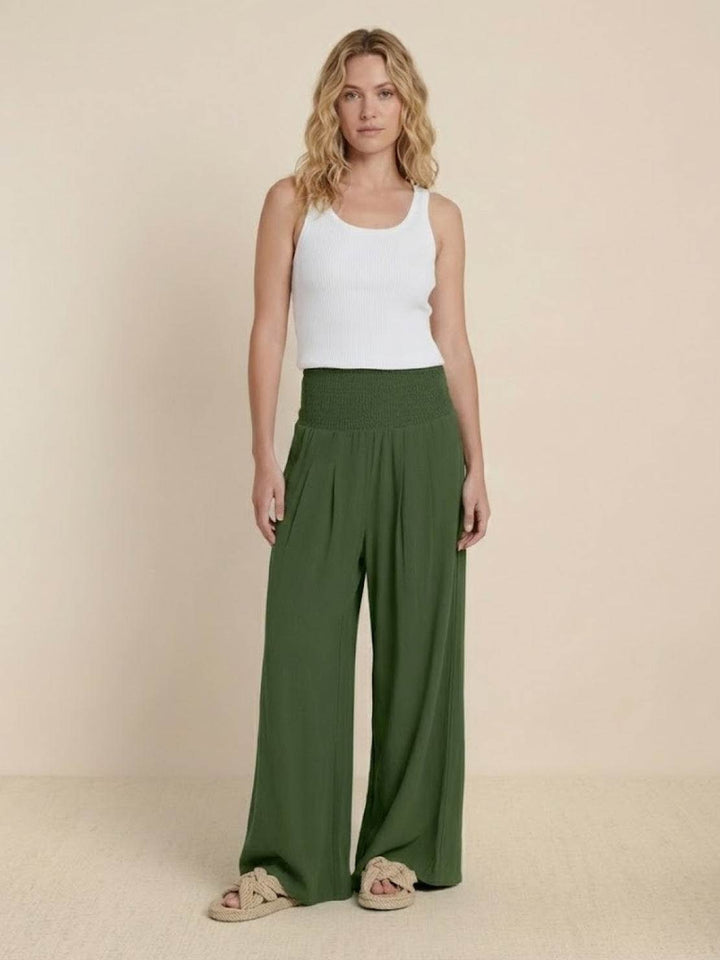 Dune | Women High Waist Wide Leg Pants