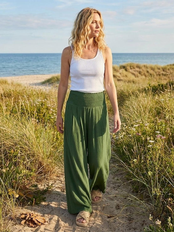 Dune | Women High Waist Wide Leg Pants