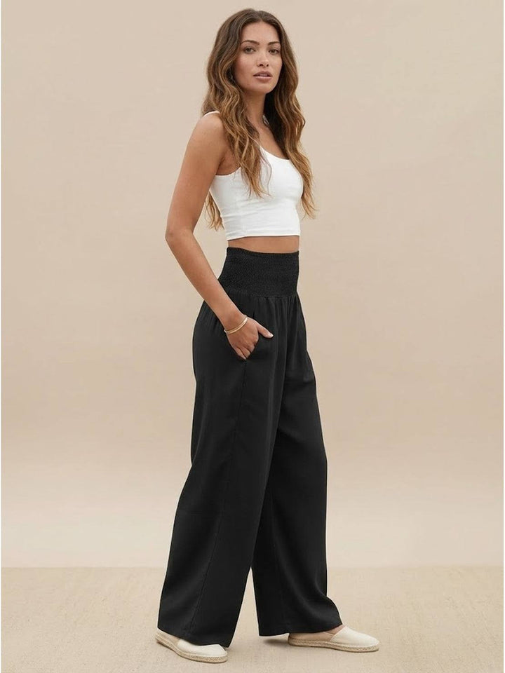 Dune | Women High Waist Wide Leg Pants