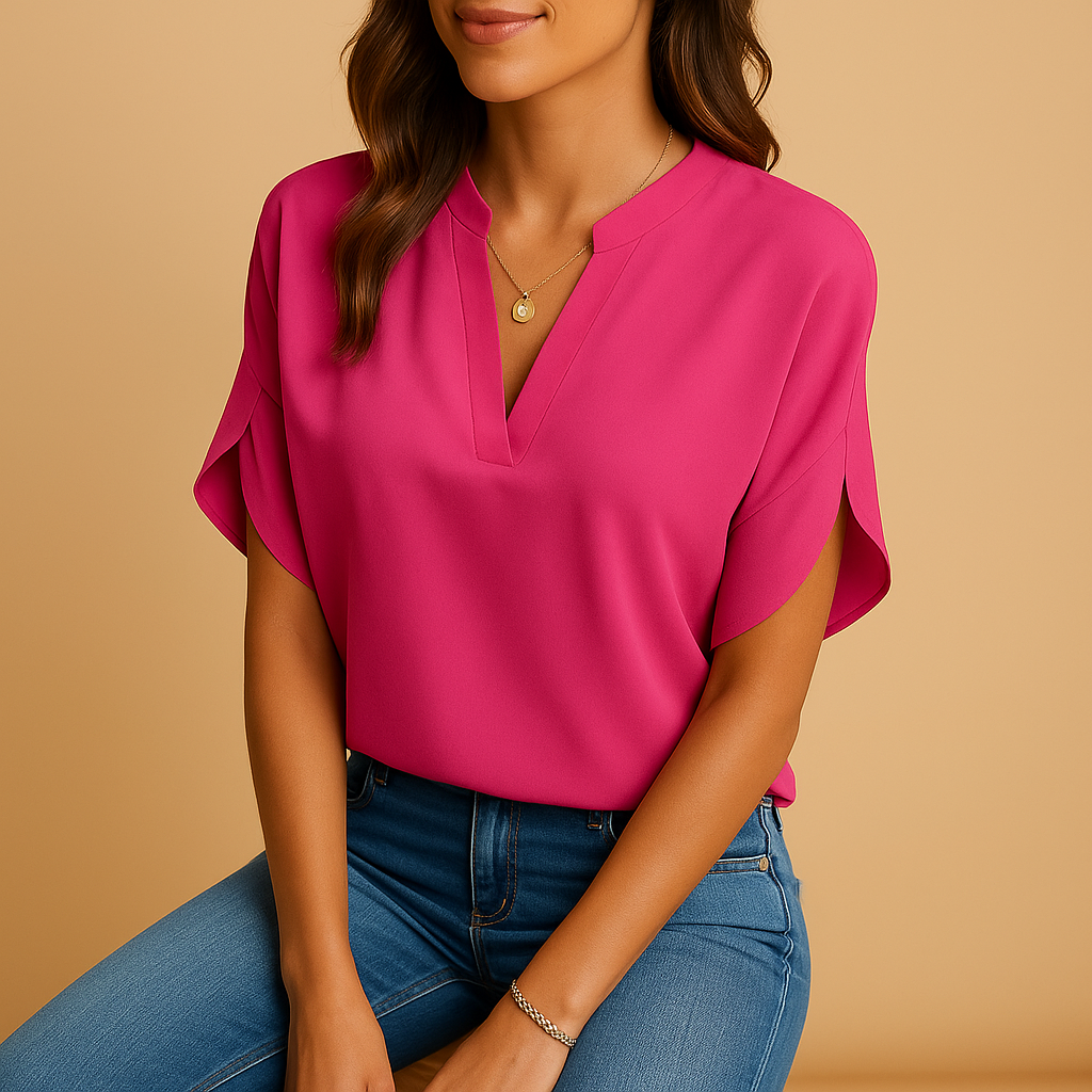 Clara | Women's Lightweight Relaxed Blouse