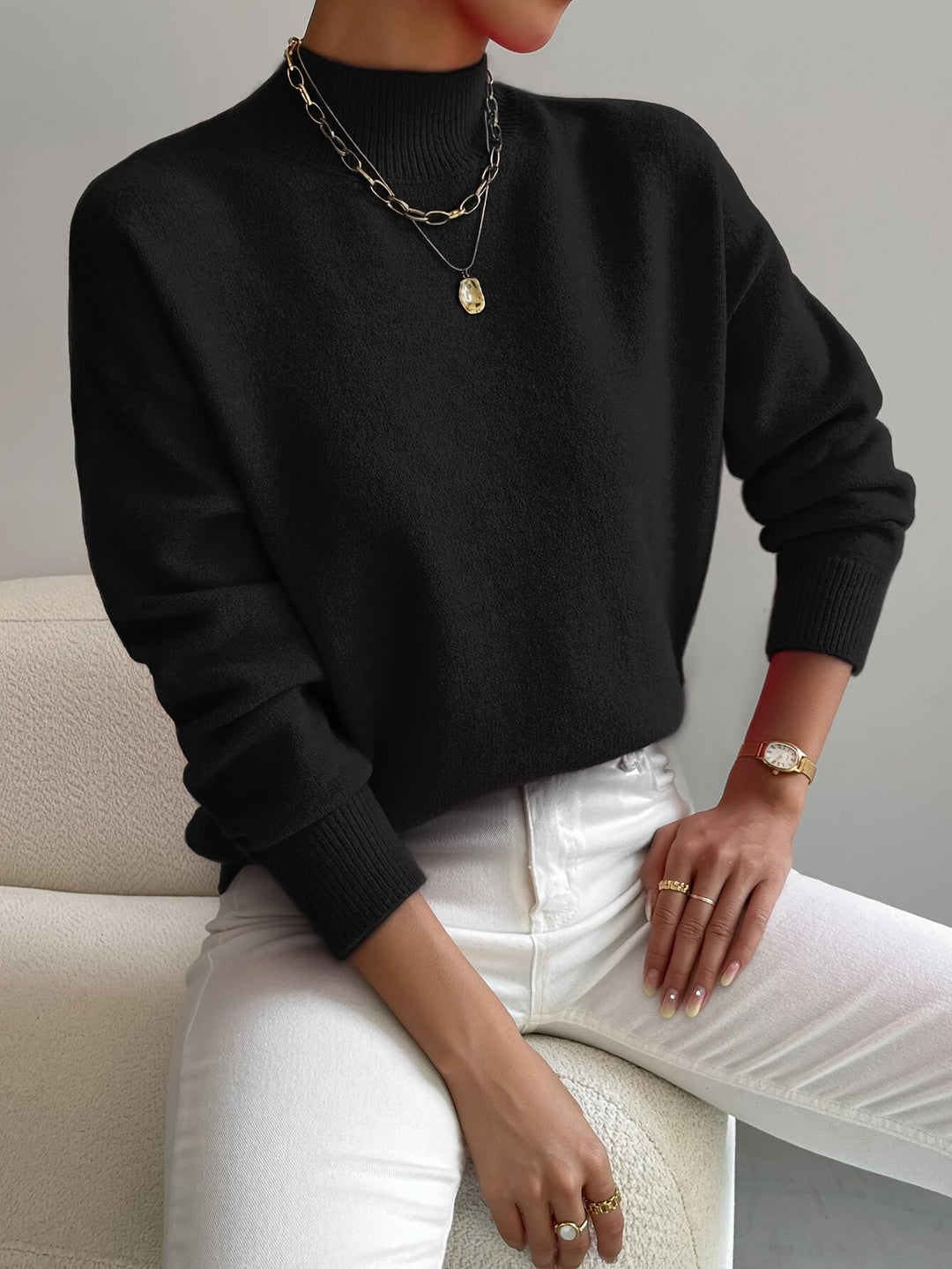 Marlowe | Women's Elegant Turtleneck Sweater