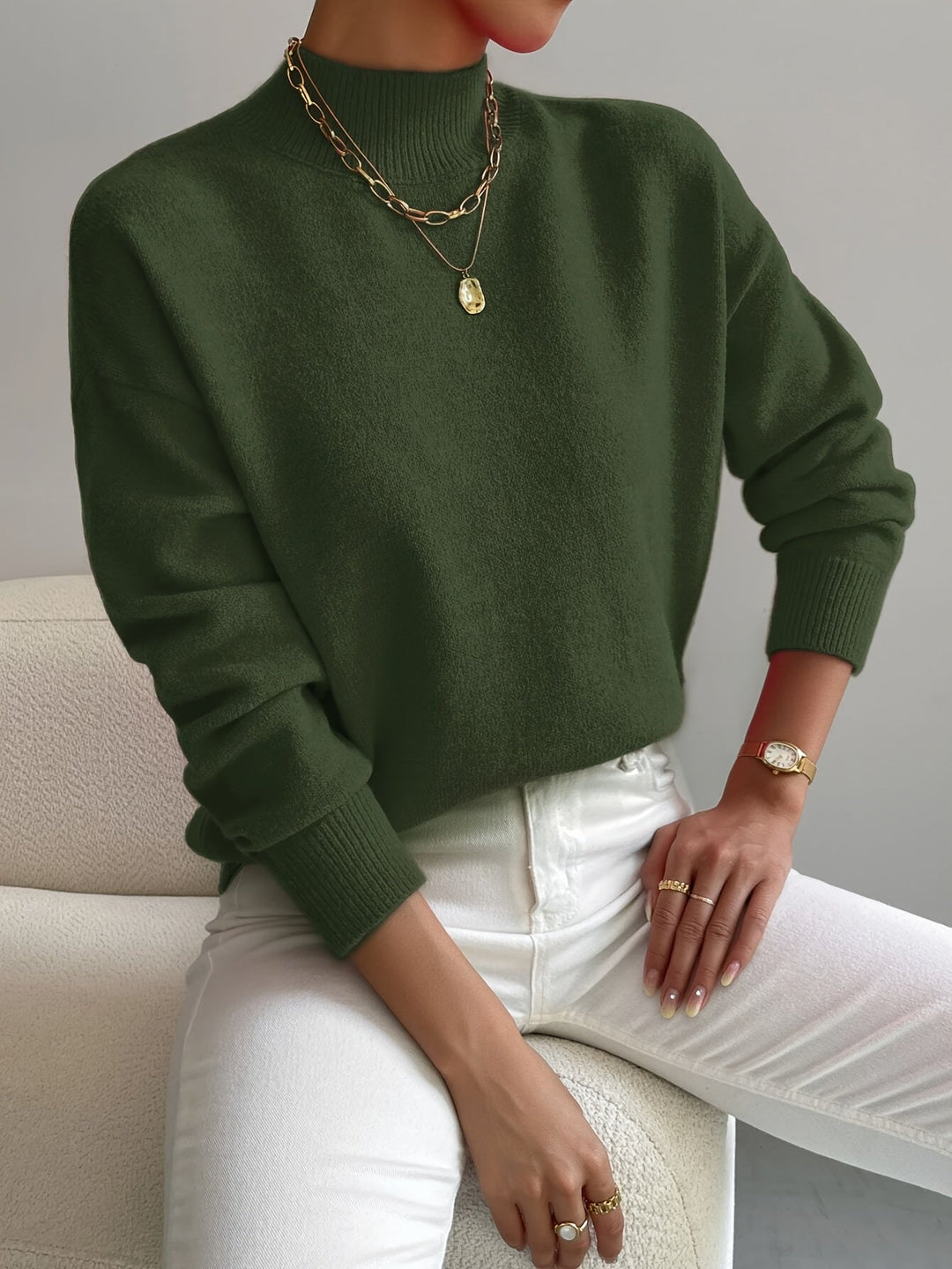 Marlowe | Women's Elegant Turtleneck Sweater