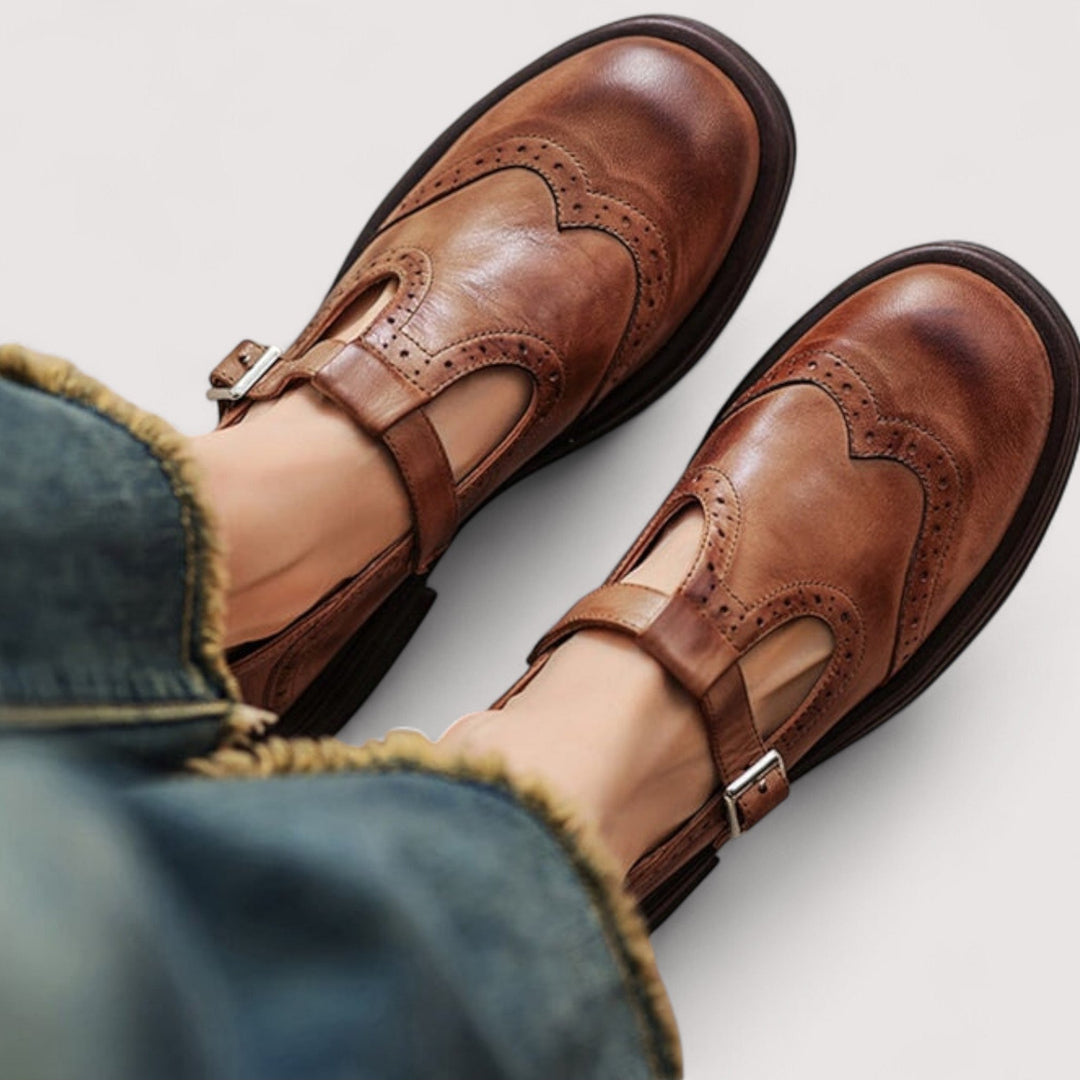 Mette | Women's Retro Strap Mary Jane Shoes