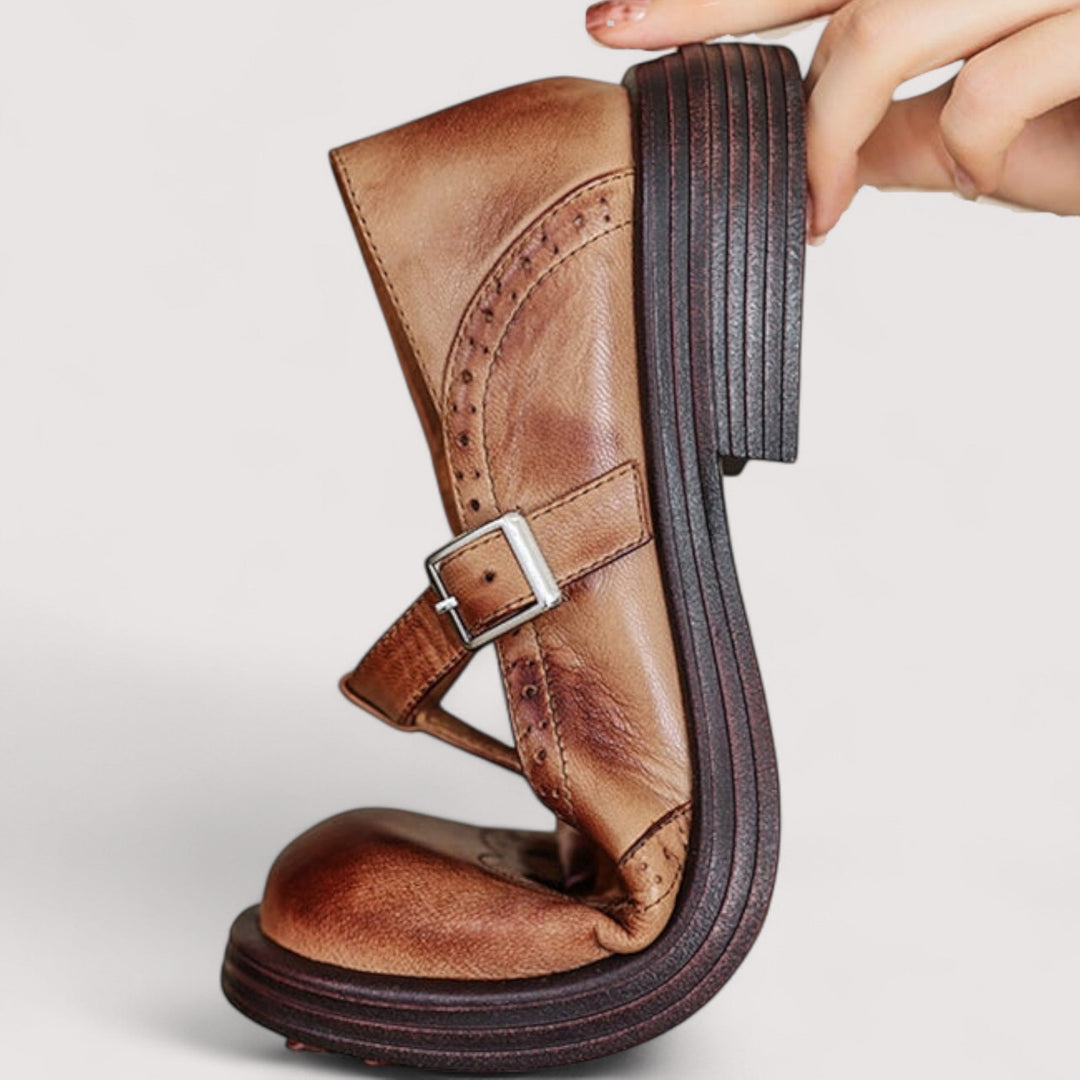 Mette | Women's Retro Strap Mary Jane Shoes
