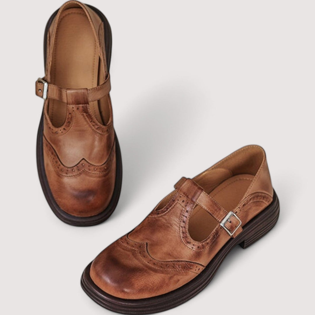 Mette | Women's Retro Strap Mary Jane Shoes