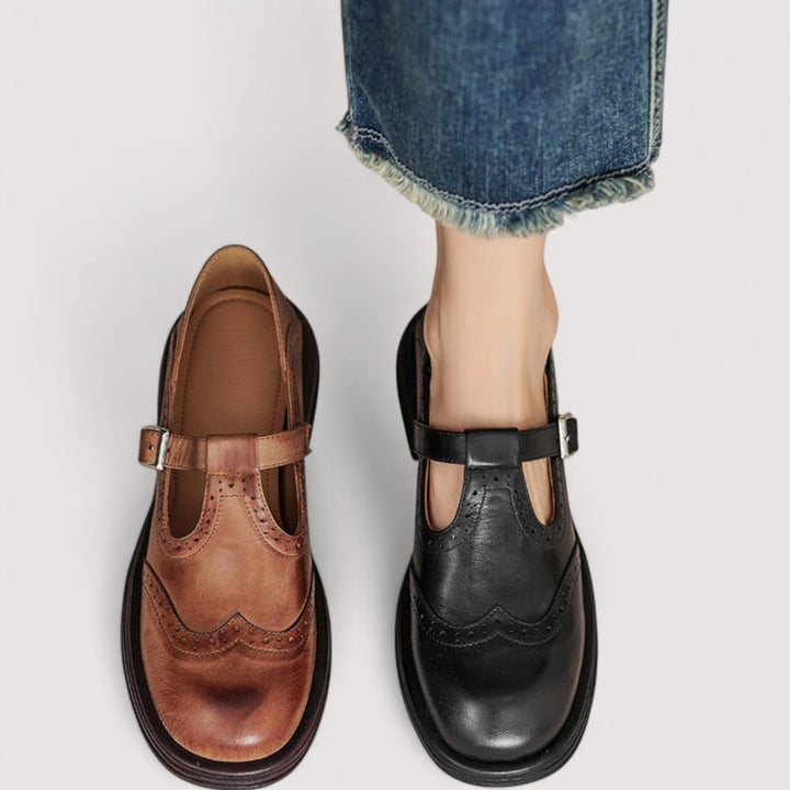 Mette | Women's Retro Strap Mary Jane Shoes