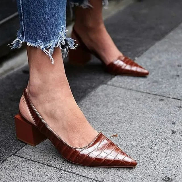 Patricia | Women's Orthopedic Block Heel Sandals