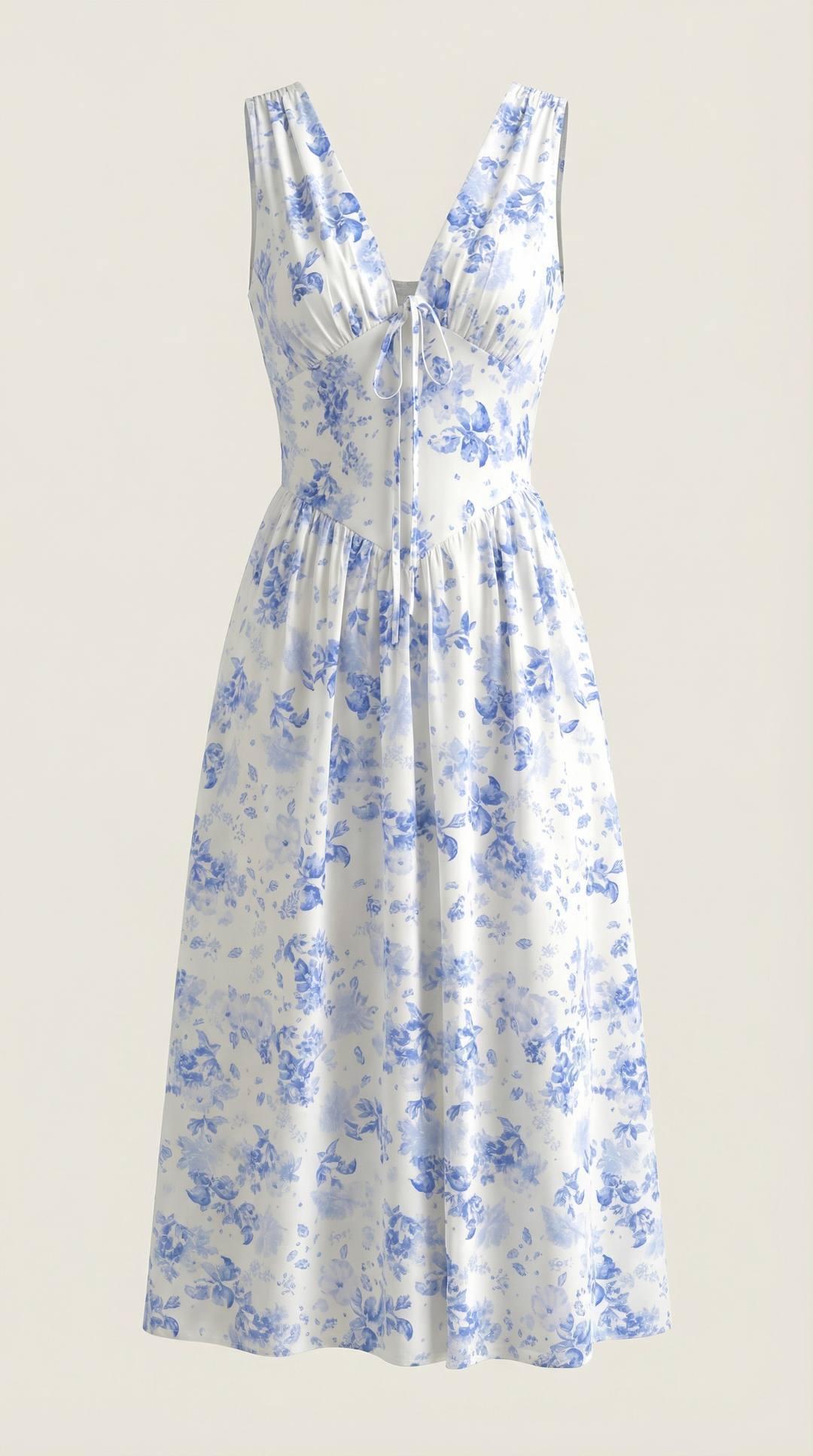 Cassiopeia | Women Plunge Midi Dress