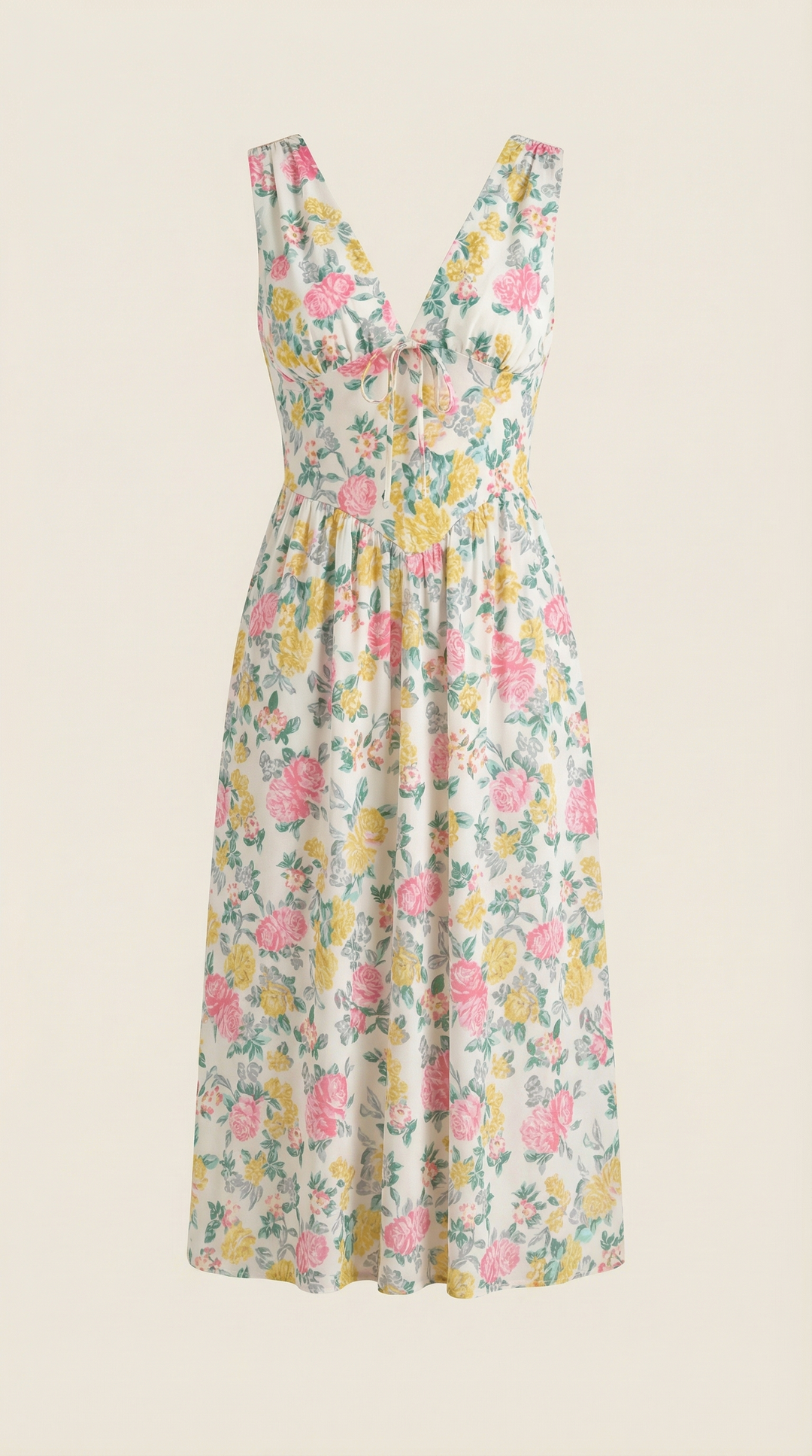 Cassiopeia | Women Plunge Midi Dress