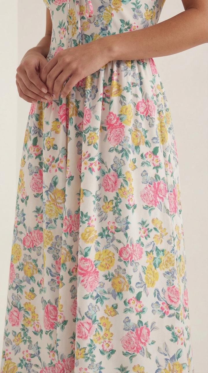 Cassiopeia | Women Plunge Midi Dress