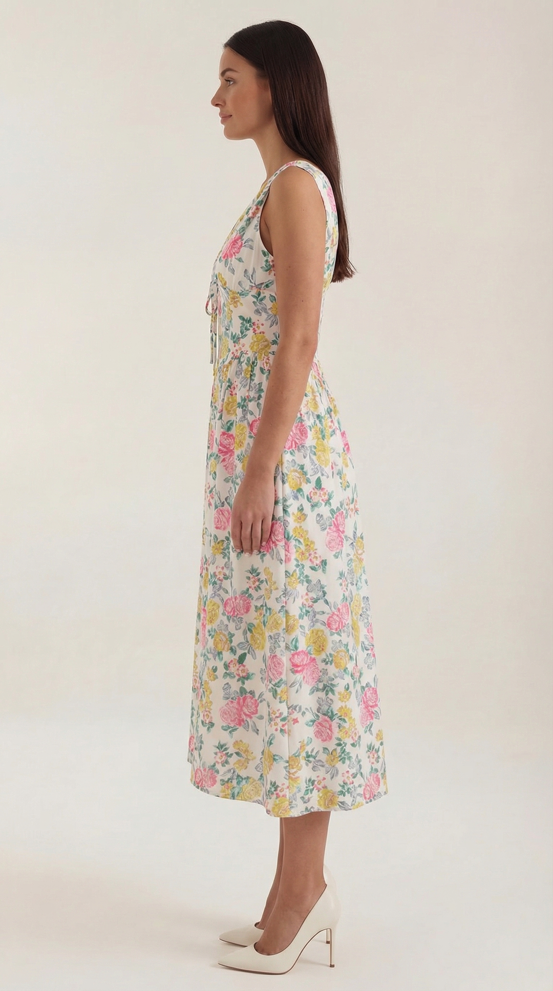 Cassiopeia | Women Plunge Midi Dress