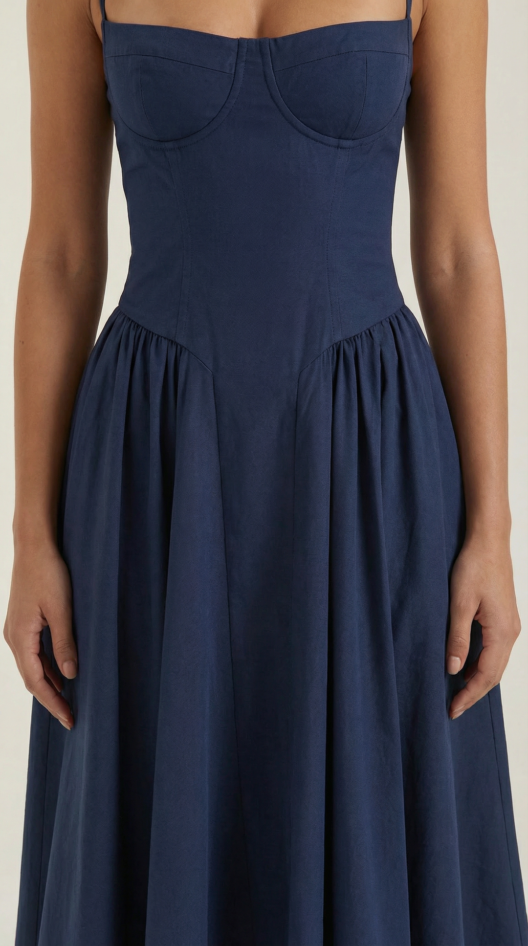 Odette | Women Corset Midi Dress