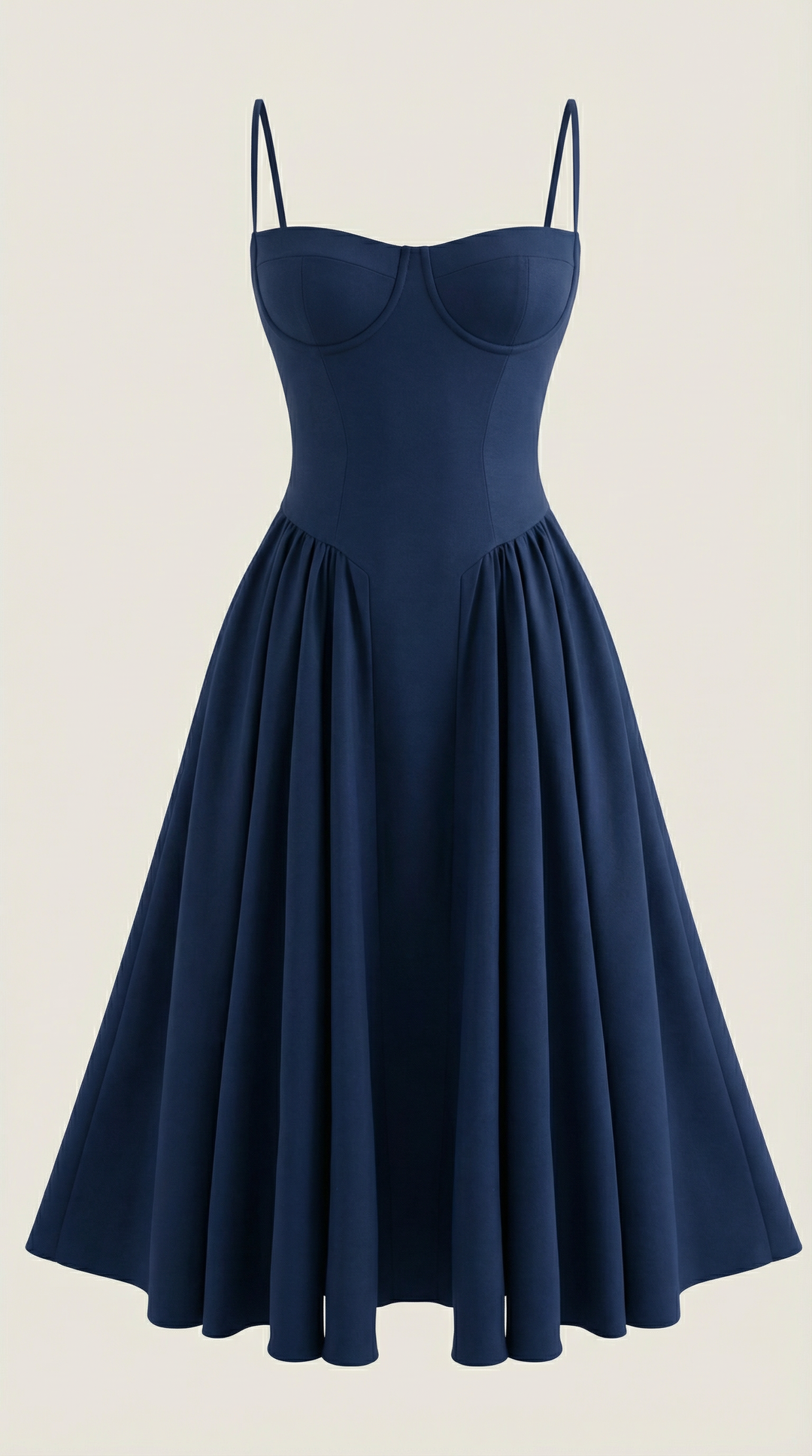Odette | Women Corset Midi Dress