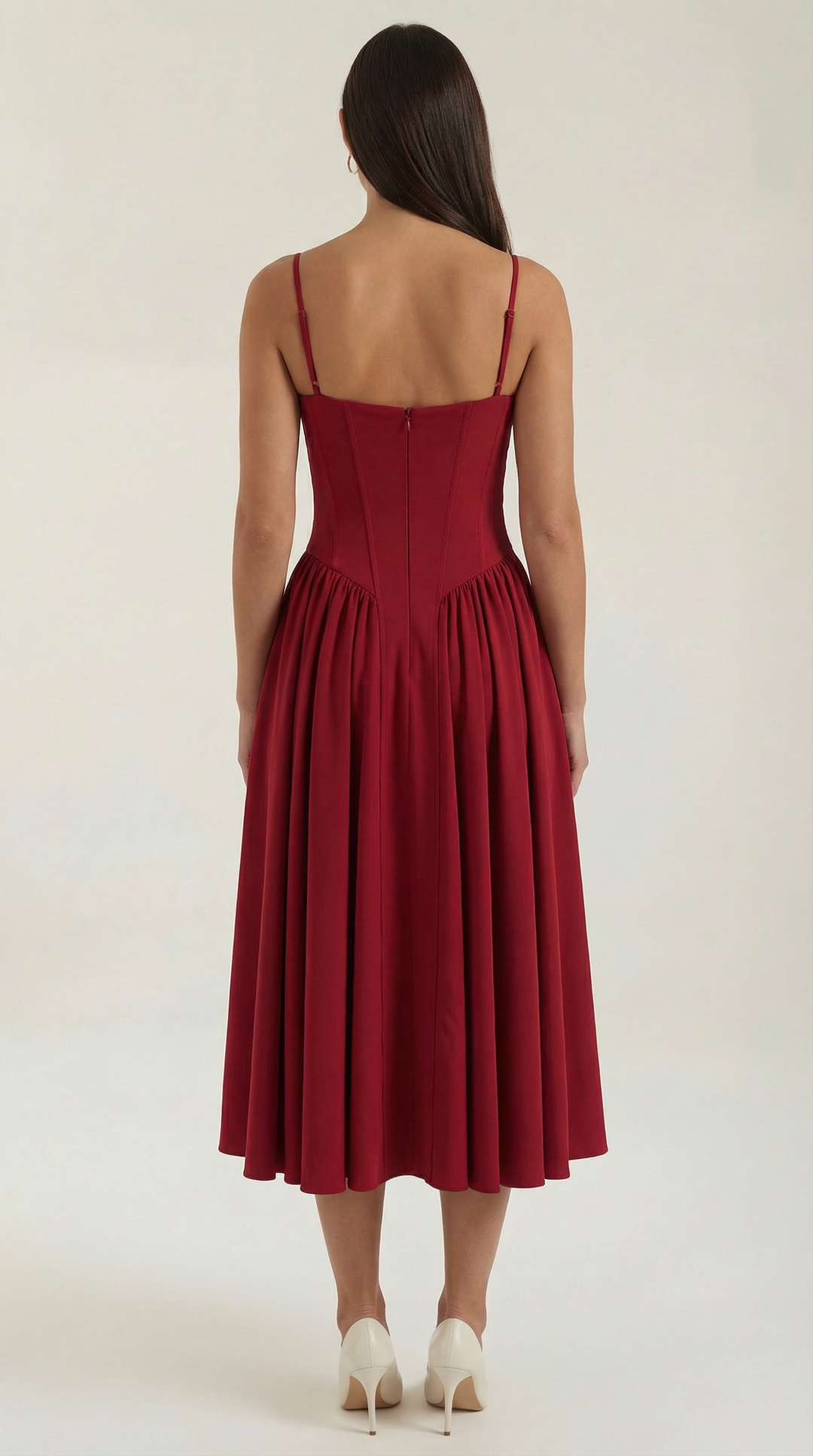 Odette | Women Corset Midi Dress