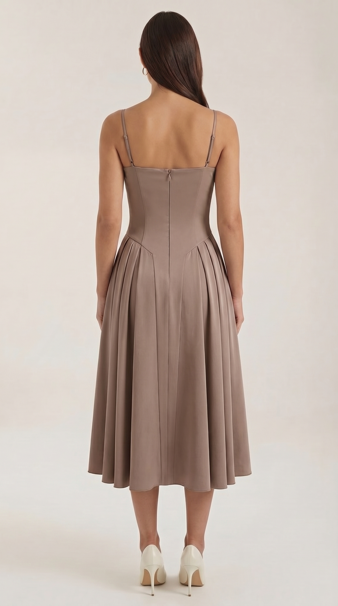 Odette | Women Corset Midi Dress