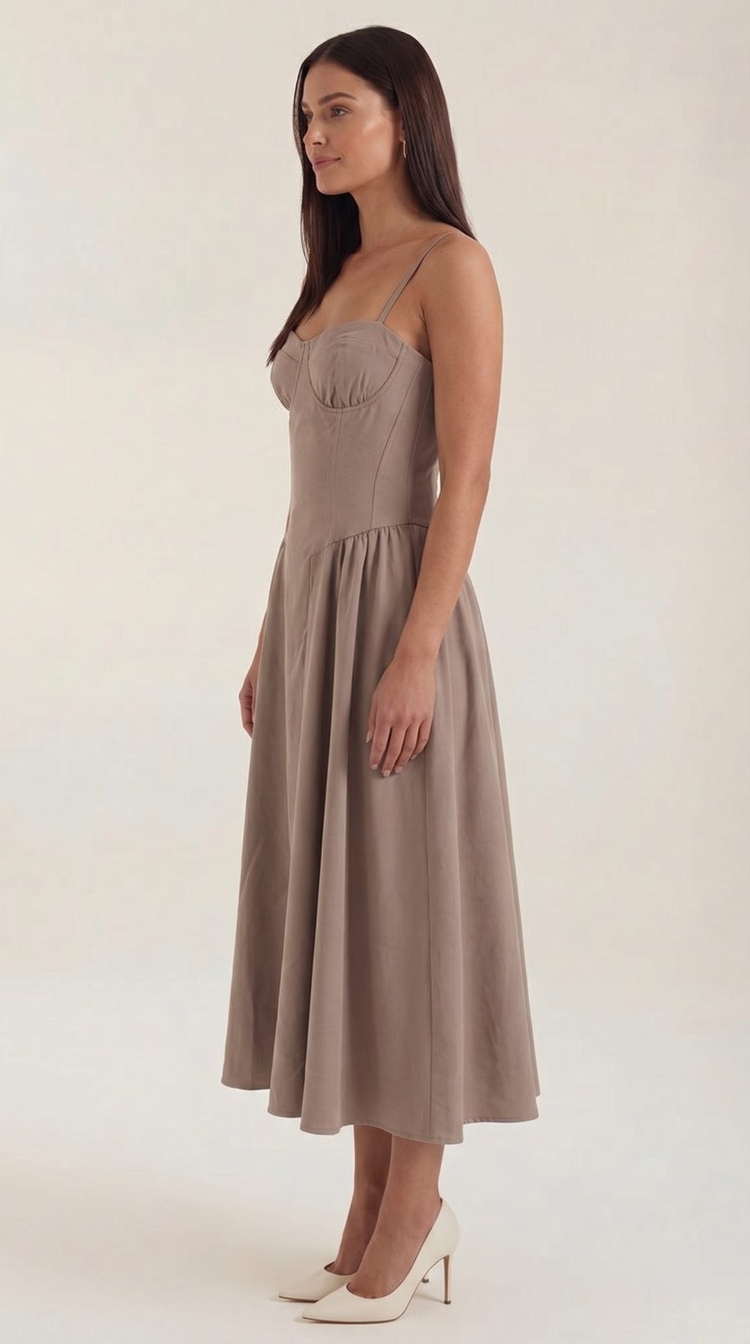 Odette | Women Corset Midi Dress