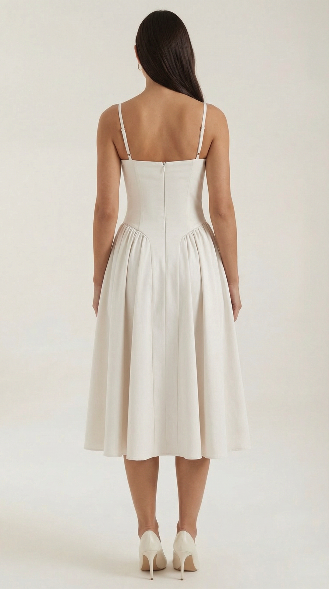 Odette | Women Corset Midi Dress