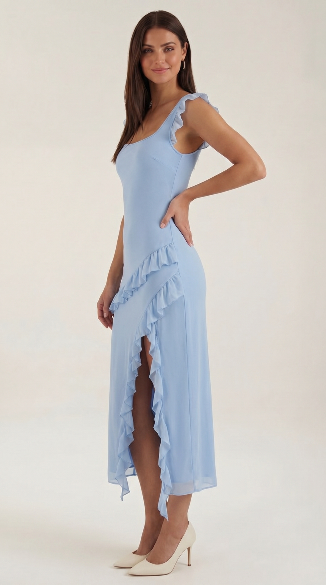 Susan | Women Ruffled Maxi Dress