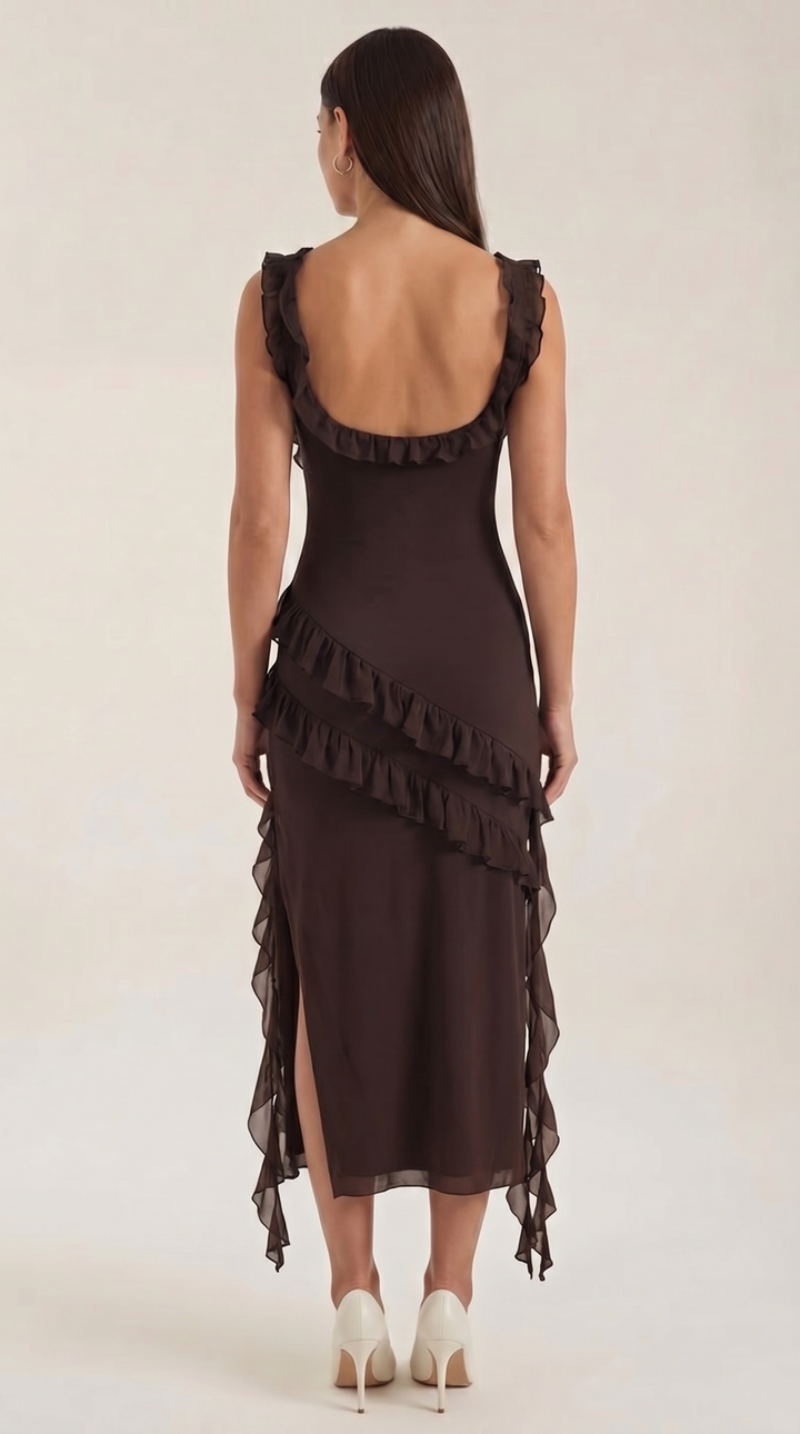 Susan | Women Ruffled Maxi Dress