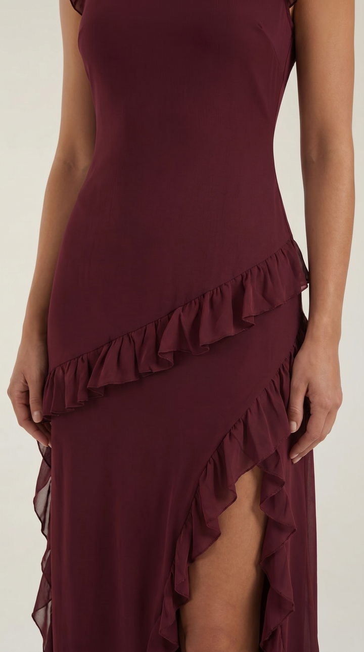 Susan | Women Ruffled Maxi Dress