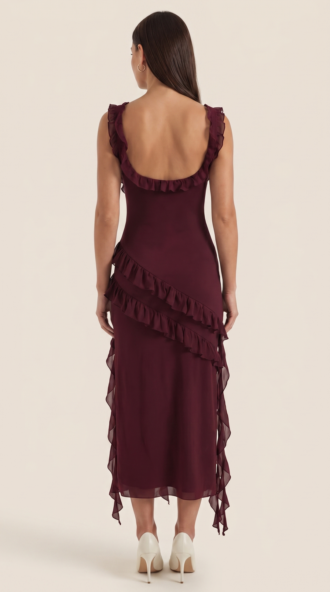 Susan | Women Ruffled Maxi Dress