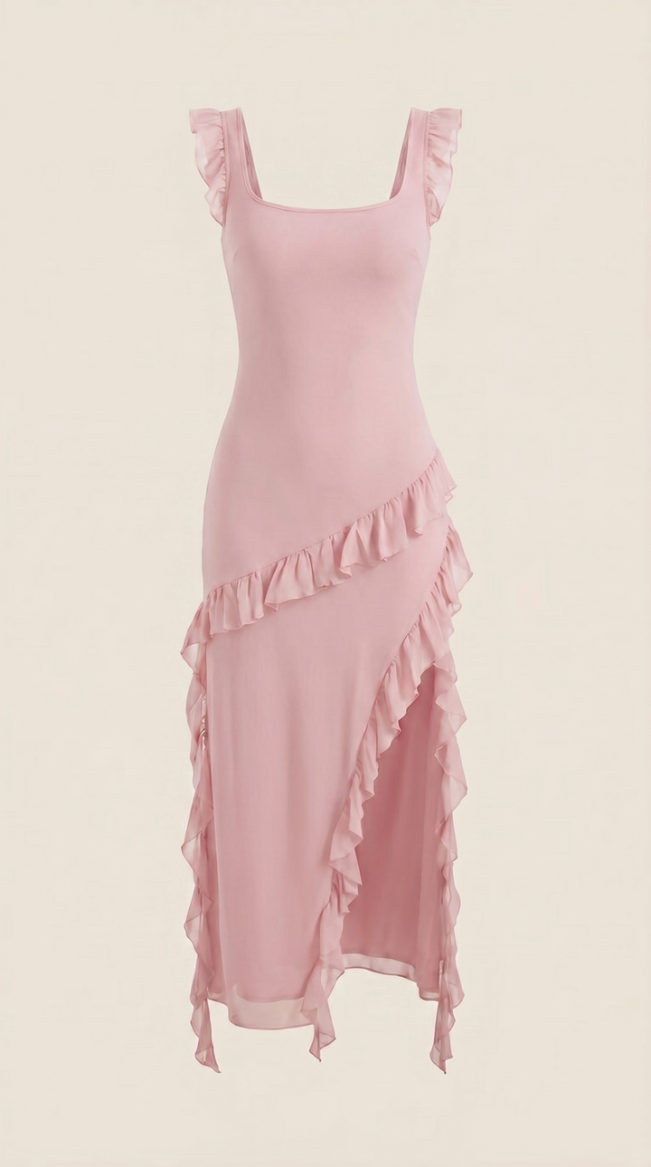 Susan | Women Ruffled Maxi Dress