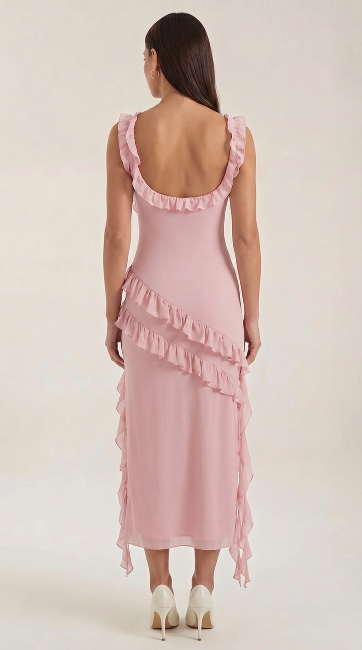 Susan | Women Ruffled Maxi Dress