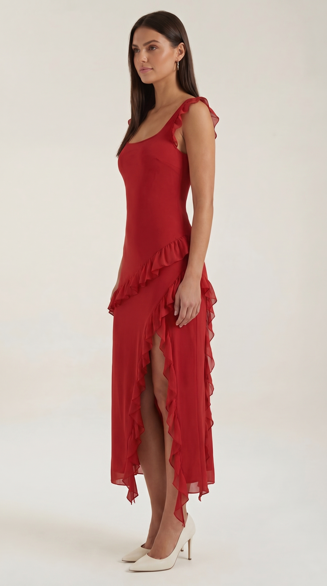 Susan | Women Ruffled Maxi Dress