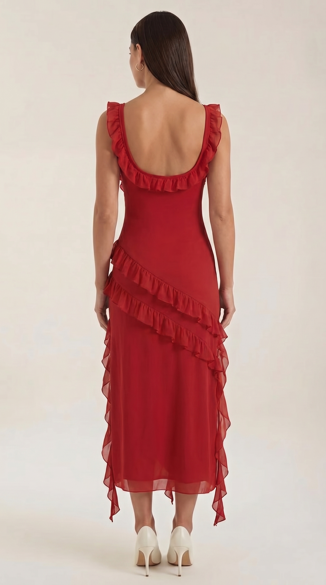 Susan | Women Ruffled Maxi Dress