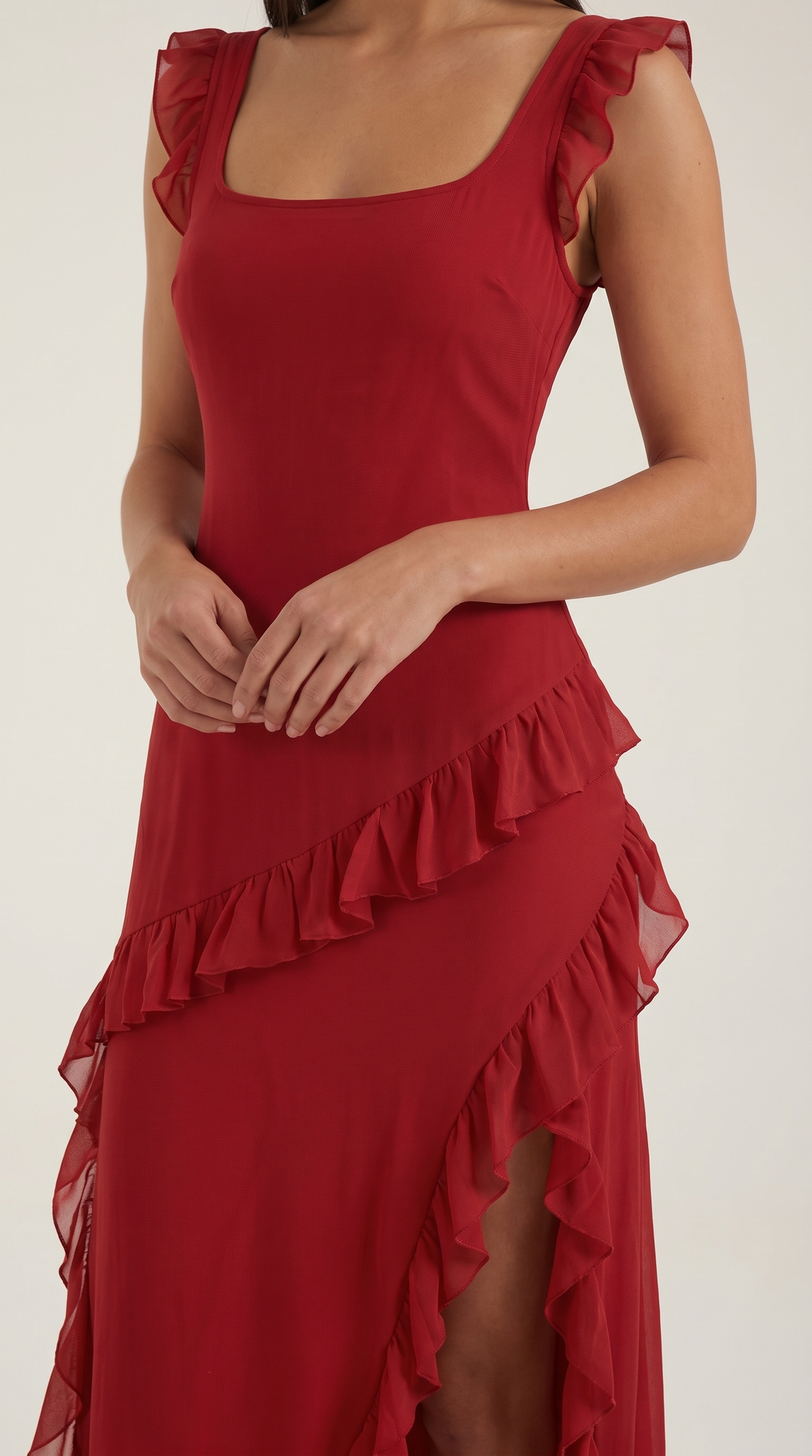 Susan | Women Ruffled Maxi Dress