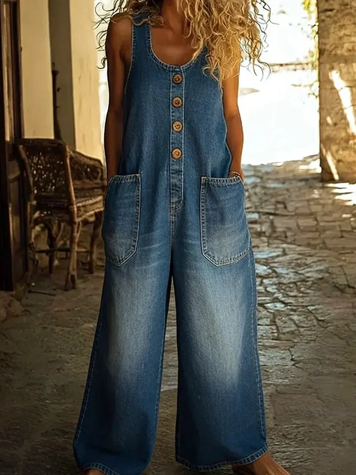Willow | Women Denim Jumpsuit