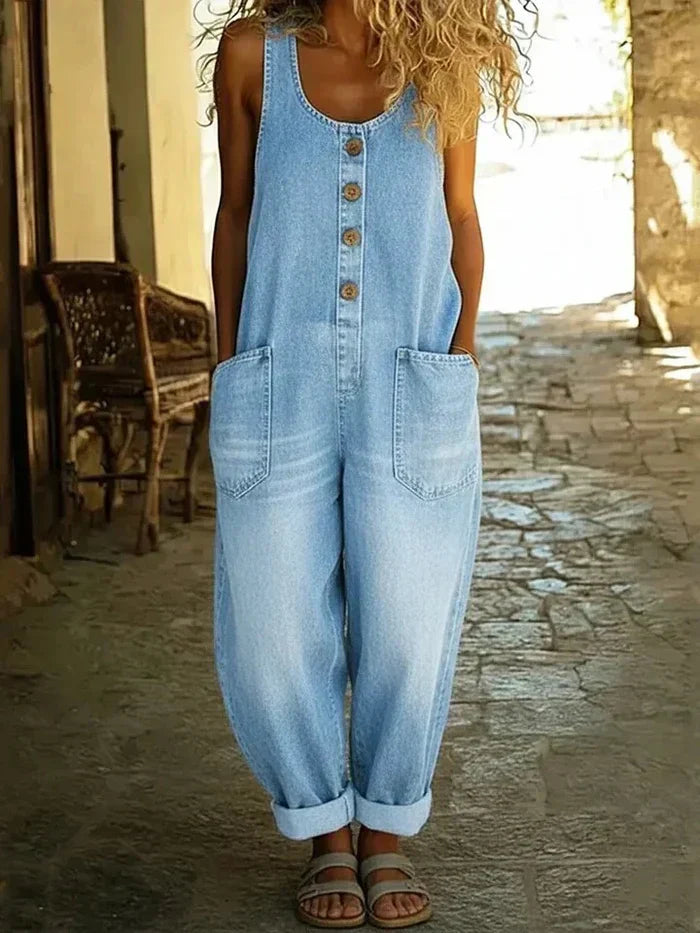 Willow | Women Denim Jumpsuit