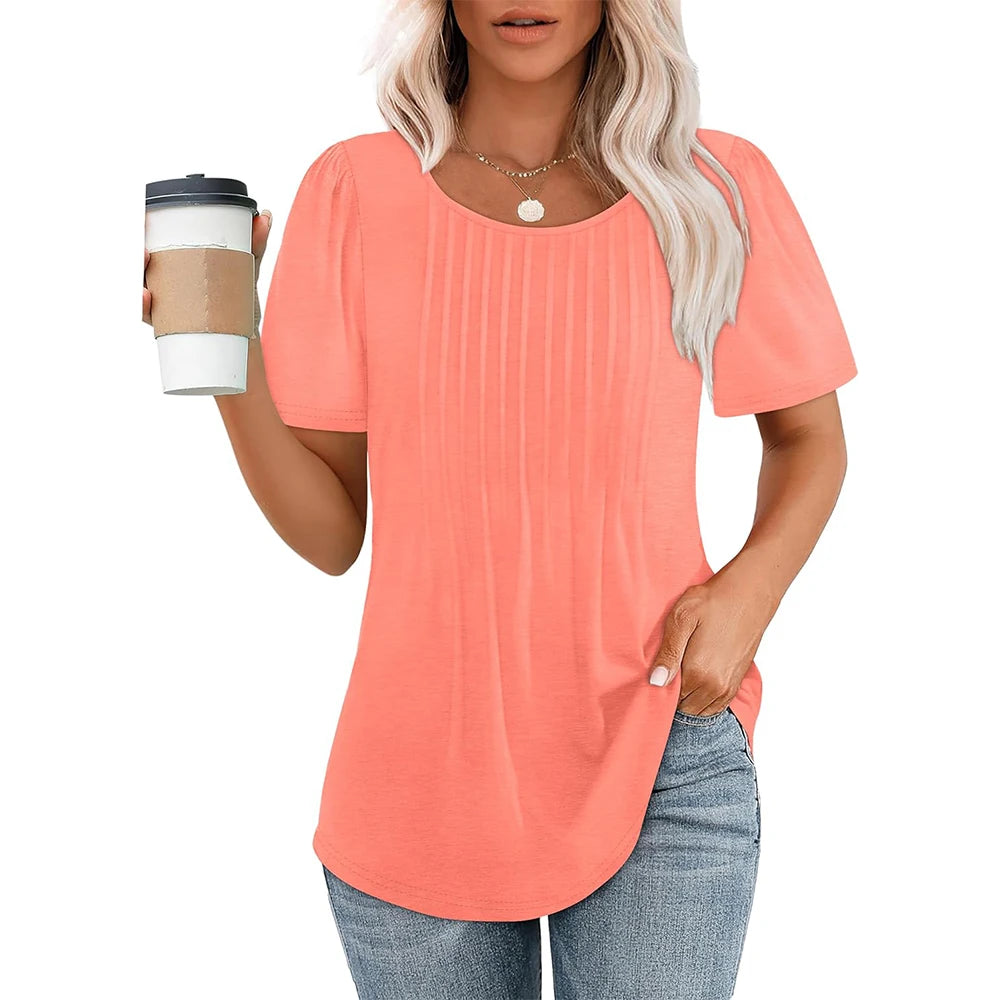 Sienna | Women Short Sleeve Round Neck Top