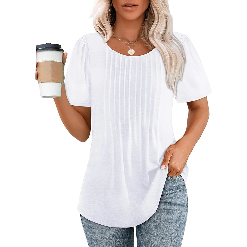 Sienna | Women Short Sleeve Round Neck Top
