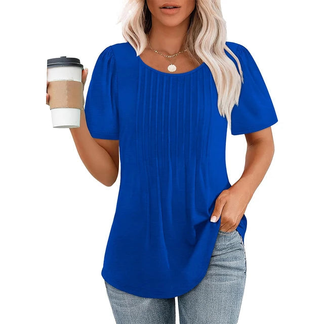 Sienna | Women Short Sleeve Round Neck Top