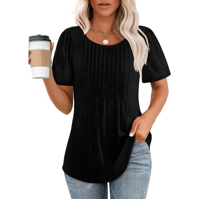 Sienna | Women Short Sleeve Round Neck Top