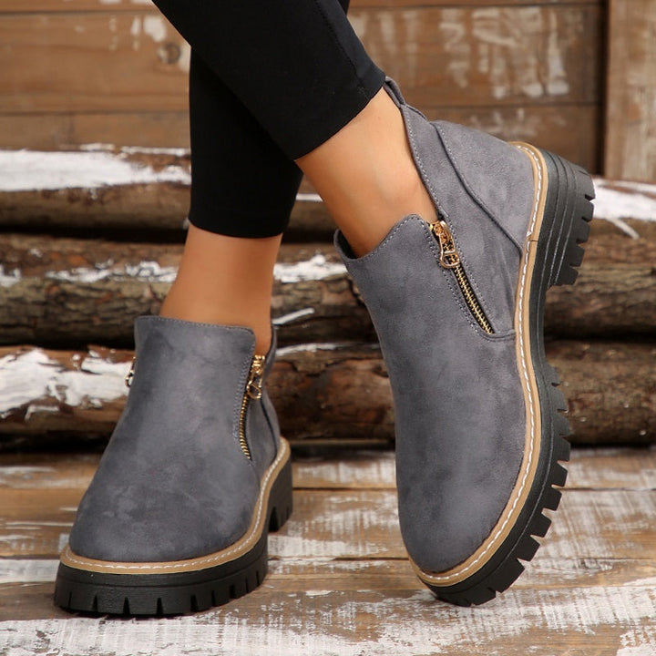 Liora | Women's Ankle Zip Boots