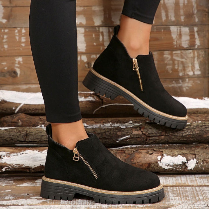 Liora | Women's Ankle Zip Boots