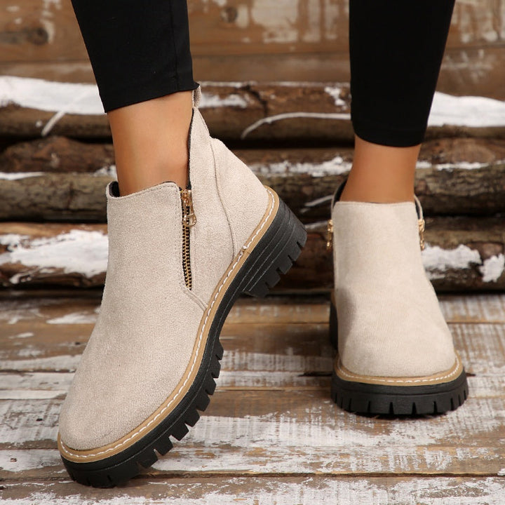 Liora | Women's Ankle Zip Boots