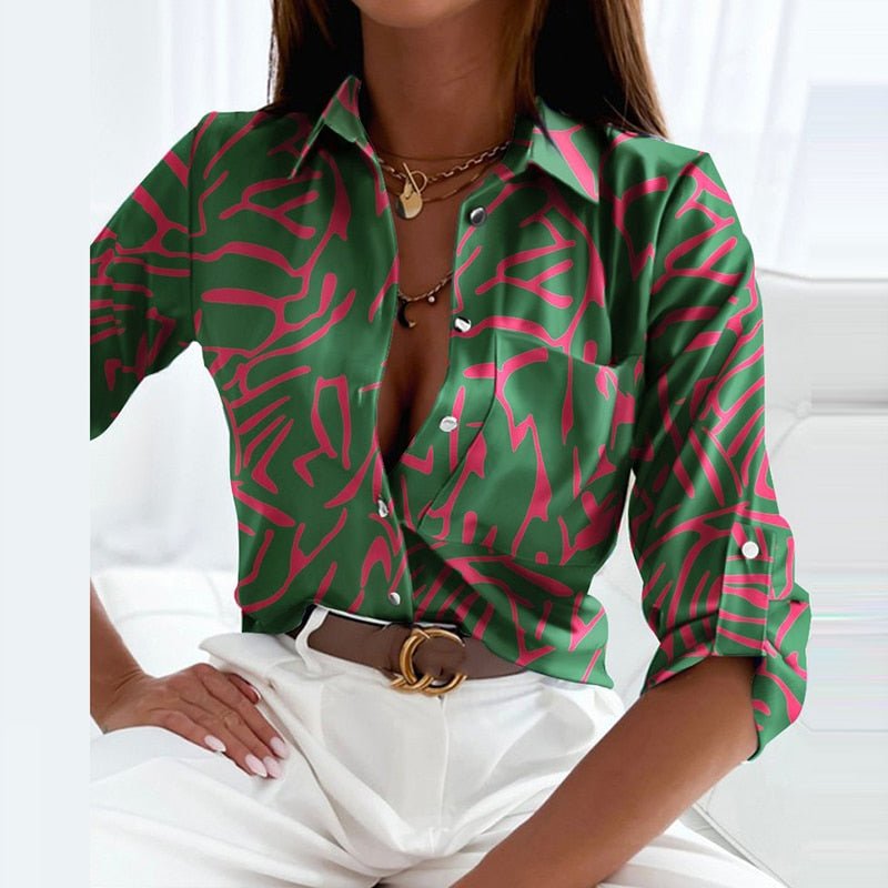 Elisa | Women Classic Collared Blouse