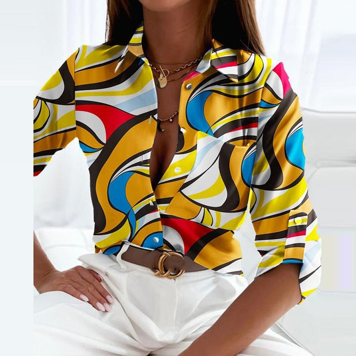 Elisa | Women Classic Collared Blouse