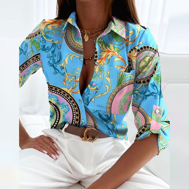 Elisa | Women Classic Collared Blouse