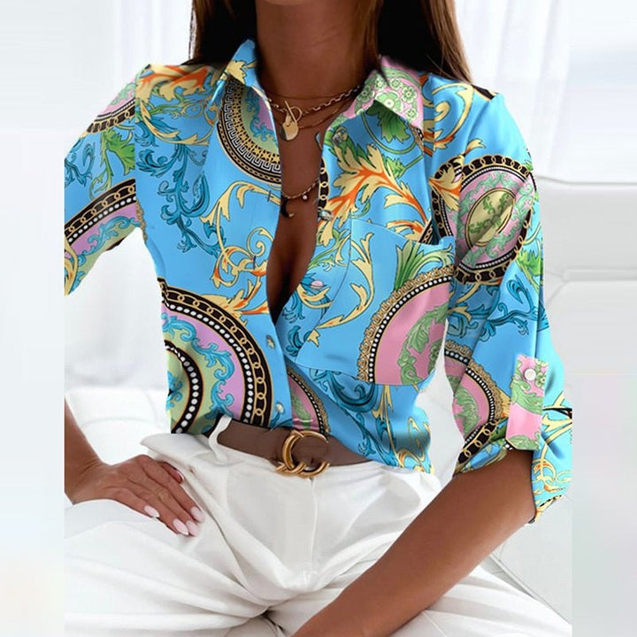 Elisa | Women Classic Collared Blouse